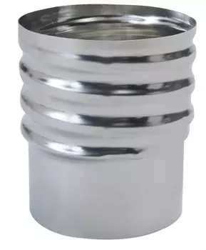 RACCORD POELE / TUBAGE INOX A VISSER 80Mx100-106 - TEN LISS PRE-ISOLE RACCORD POELE / TUBAGE INOX A VISSER 80Mx100-106 - TEN LISS PRE-ISOLE